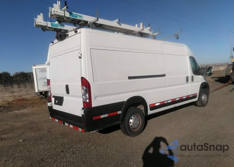 2023 Ram Promaster 3500 Cargo Van High Roof 159 Wb Ext from USA, damaged, VIN 3C6MRVJG4PE538080